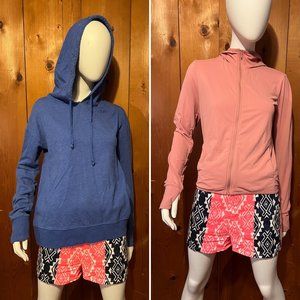 ❗DONATING Feb 1 ❗ Threads For Thoughts & Uniqlo Hoodie Zip Up Pockets Med & Sm